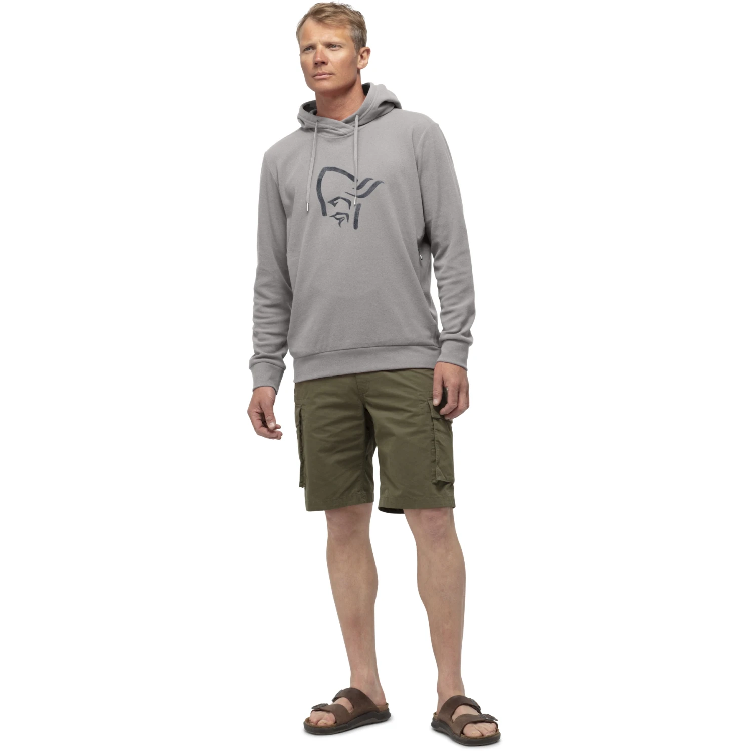 Norrona Felpa Con Cappuccio Uomo - Warm2 Hood - Drizzle 6 Norrona Felpa Con Cappuccio Uomo - Warm2 Hood - Drizzle - immagine 4