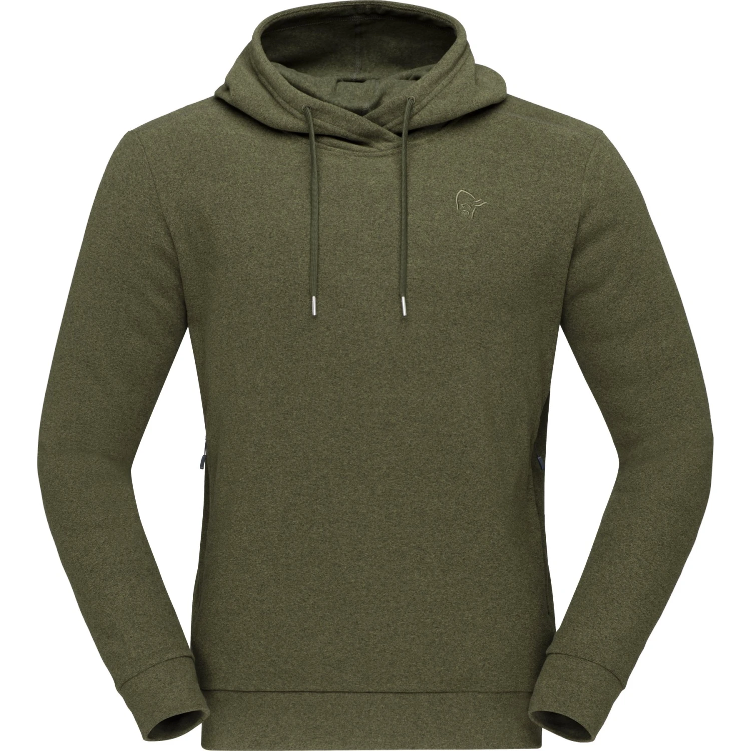Norrona Felpa Con Cappuccio Uomo - Warm2 Hood - Olive Night 4 Norrona Felpa Con Cappuccio Uomo - Warm2 Hood - Olive Night - immagine 2