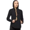 Norrona Felpa Con Cappuccio Donna - Warm2 Hood - Caviar -Norrona norrona warm2 hood women caviar 1 1465509