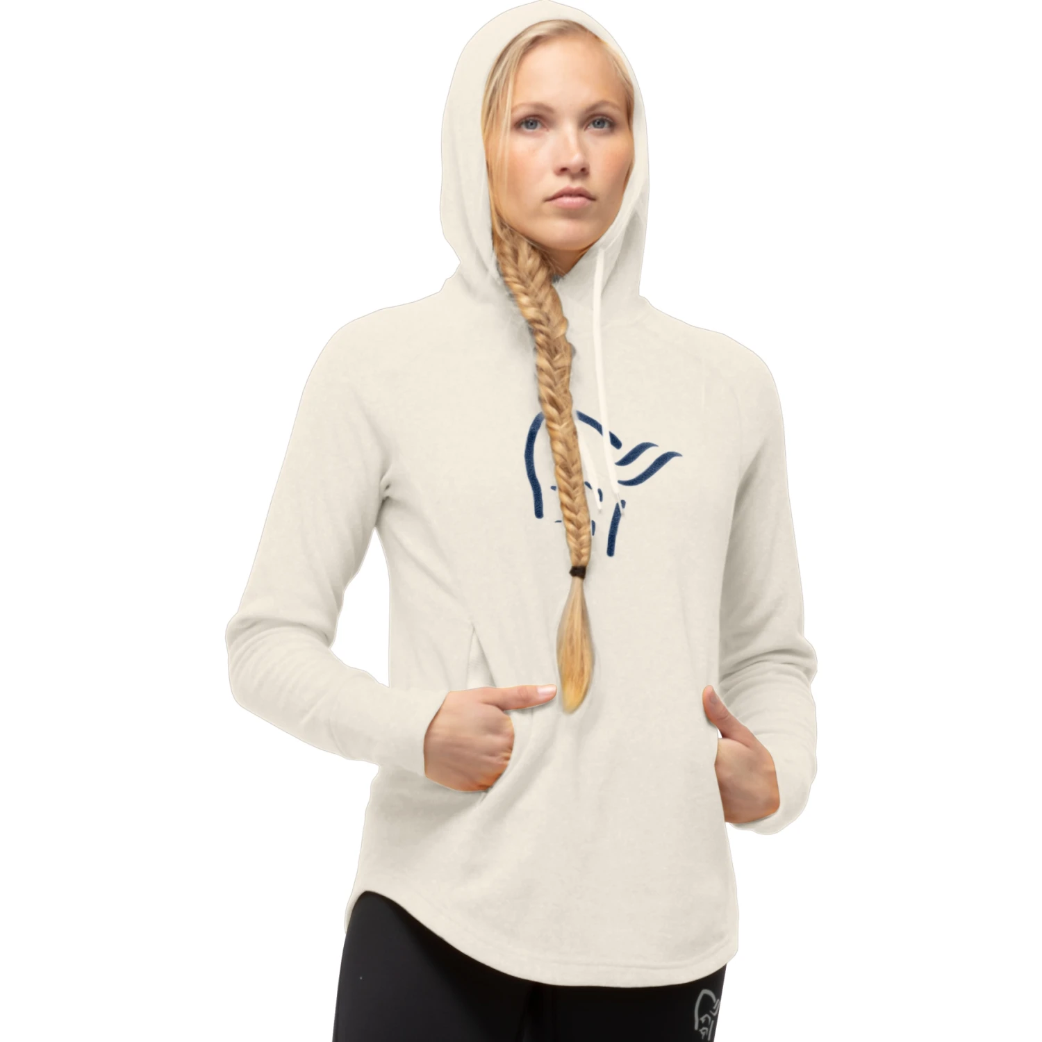 Norrona Felpa Con Cappuccio Donna - Warm2 Hood - Snowdrop 3 Norrona Felpa Con Cappuccio Donna - Warm2 Hood - Snowdrop