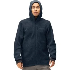Norrona Giacca Uomo - Warmwool3 Hood - Indigo Night