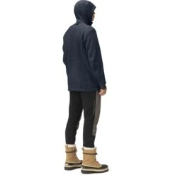 Norrona Giacca Uomo - Warmwool3 Hood - Indigo Night -Norrona norrona warmwool3 hood jacket men indigo night 4 1258998