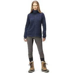Norrona Giacca Donna - Warmwool3 Hood - Indigo Night -Norrona norrona warmwool3 hood jacket women indigo night 3 1259027