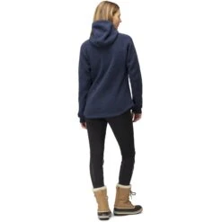 Norrona Giacca Donna - Warmwool3 Hood - Indigo Night -Norrona norrona warmwool3 hood jacket women indigo night 4 1259028