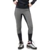 Norrona Wind Legging Donna - Caviar/Dark Grey Melange